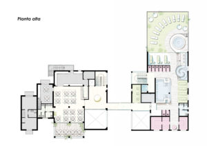 planta alta dibujada