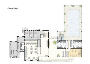 planta baja dibujada